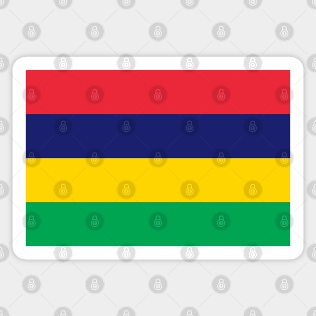 Flag of Mauritius Sticker by COUNTRY FLAGS